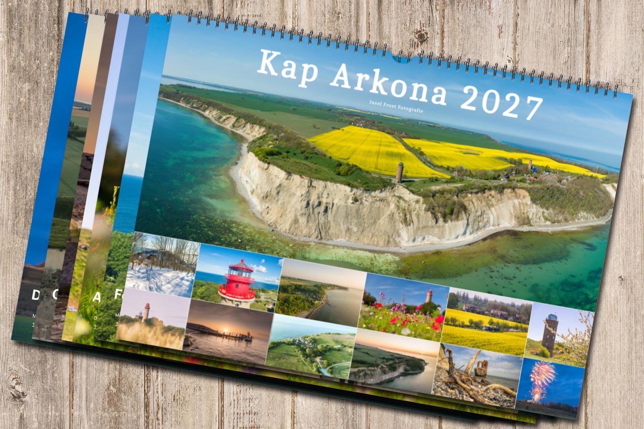 Kap Arkona Wandkalender A4